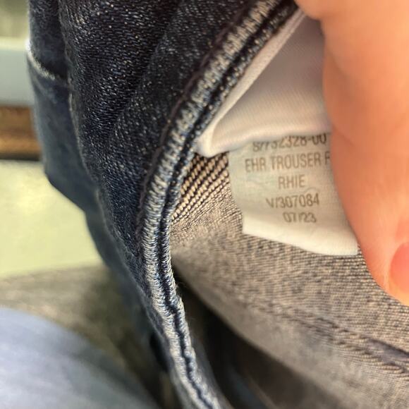 Old Navy Extra High-Rise Wide Leg Jeans‎ 18P Blue Denim Front Patch Pockets New - Picture 12 of 16